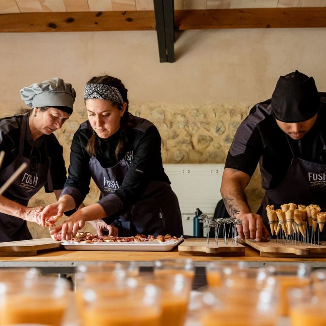 Fosh Catering equipo fosh experiencia michellin