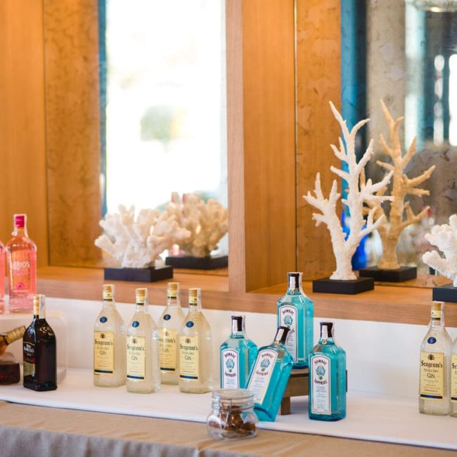 Presentación para evento en el restaurante Salicornia del Hotel Honucai