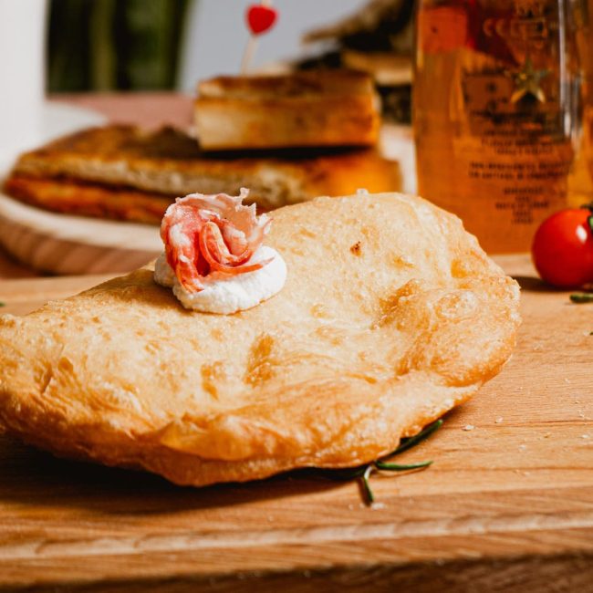 Calzone Salame e ricotta
