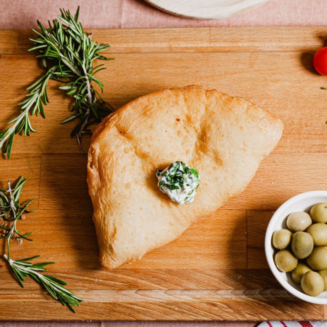 Calzone spinaci e ricotta