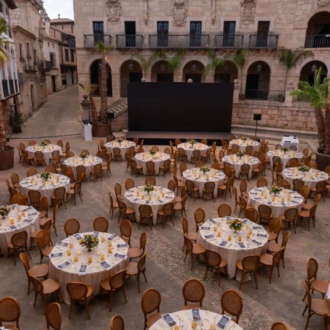 Plaza Mayor cena de gala